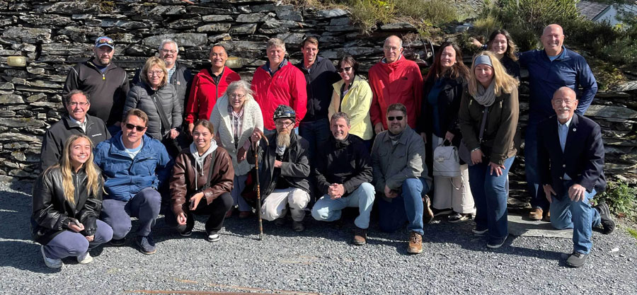 A group made up of National Slate Association and Slate Roofing Contractors Association members headed to the U.K. and then Ireland to learn more about slate and its origins. A group made up of National Slate Association and Slate Roofing Contractors Association members headed to the U.K. and then Ireland to learn more about slate and its origins.